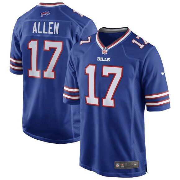 Men's Buffalo Bills Josh Allen Blue NFL Jersey - Picture 1 of 1